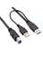 Usb 3.0 A M+Usb 2.0 A M / Usb 3.0 B M - 60Cm 1