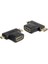Hdmı Female To Micro Hdmı Male/Mini Hdmı Male Adapter 1