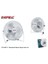 Efn-487 6` Masaüstü Metal Beyaz Usb Fan 1