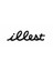 " illest " Siyah Sticker 11x3 cm 1