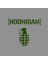 " Hoonigan " Yeşil Sticker 12x11 cm 1