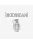 " Hoonigan " Gri Sticker 12x11 cm 1