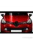 S-Dizayn Renault Clio-4 Sport Tourer Ön Panjur 2 Prç P.Çelik (2012>) 4