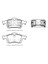 Ford Focus C Max- 04/06 Arka Fren Balatası (Disk) (123X48x15,6)( 1
