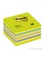 Post-it® Küp Not, Gökkusagi Yesil Tonlari, 450 yaprak, 76x76mm 1