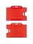 3520 Plastik Kart Muhafaza - Yatay-54X86-Turuncu 50 Li 1