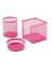 Perfore 3lü Set Pembe 505 1