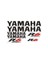 Sticker Master Yamaha R6 Sticker Set Oto Motor Pc Etiket 1