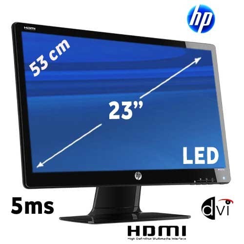 HP 2311x 23" 5ms (Analog+Dvi+Hdmi) Wide Screen LED Monitör Fiyatı