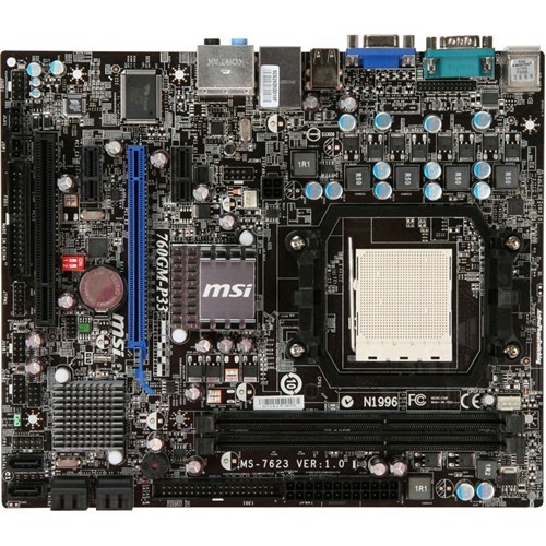 Msi 760gm p33 не запускается