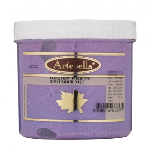 Artebella 300 Gr Simli Bakır Rölyef Pasta 3357 Fiyatı