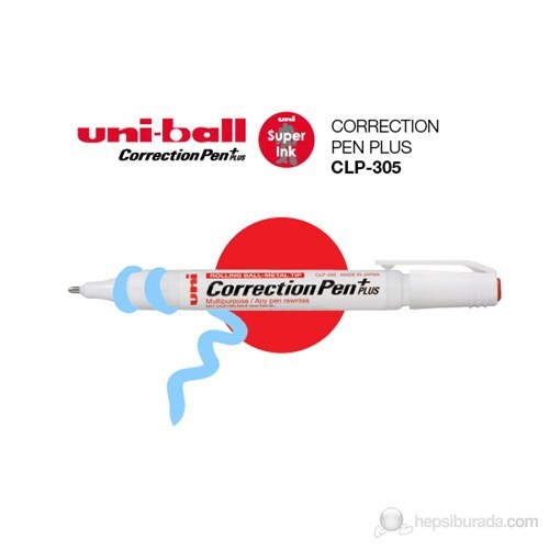Uni Correction Pen Plus Sıvı Düzeltme Kalemi (CLP305) Fiyatı