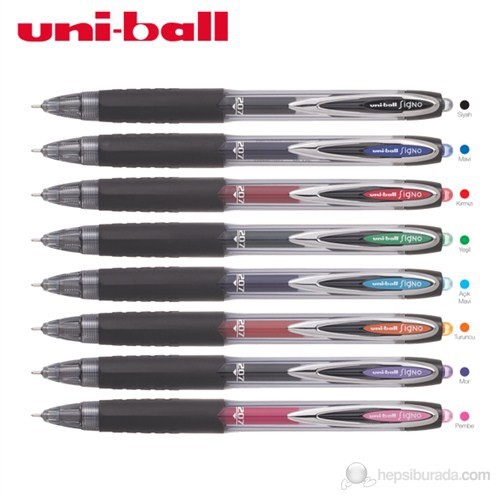 Uniball Signo 207 Needle Point İğne Uçlu Jel Mürekkepli Fiyatı