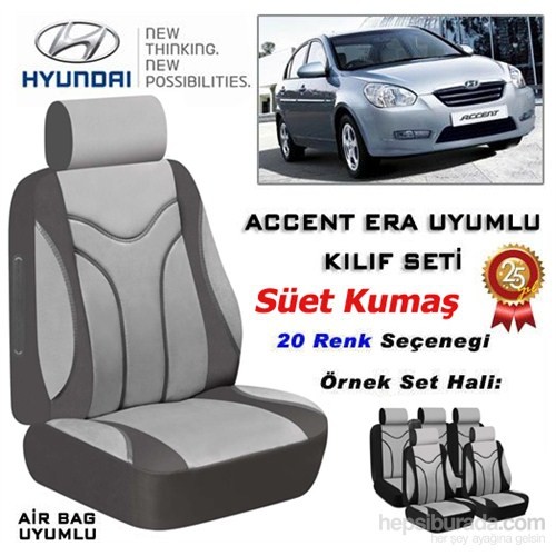 Hyundai Accent Era Koltuk Kılıfı Seti Airbag 8 Renk Fiyatı