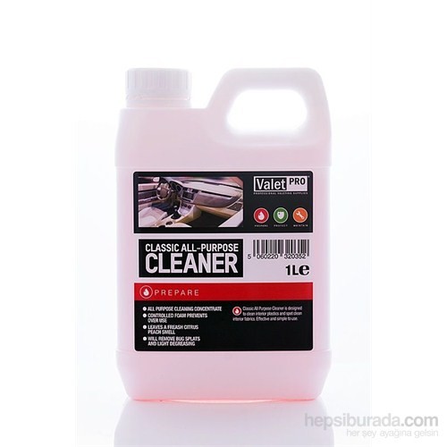 Valet Pro Classic All Purpose Cleaner Konsantre İç ve Dış Fiyatı