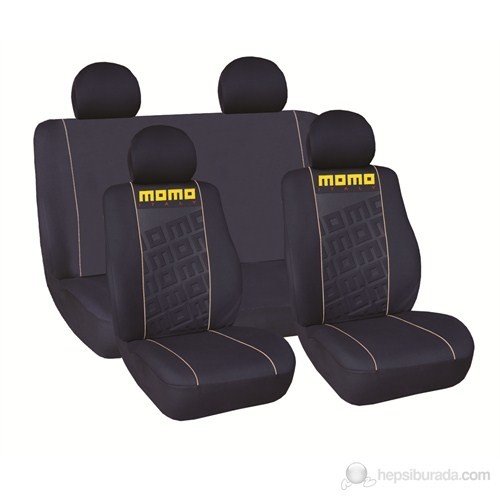 Momo 008 Spor Koltuk Kılıfı Seti ( Sarı / Siyah) Fiyatı