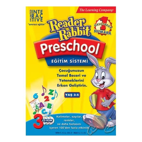 Reader Rabbit Preschool Fiyat Taksit Se enekleri Ile Sat n Al