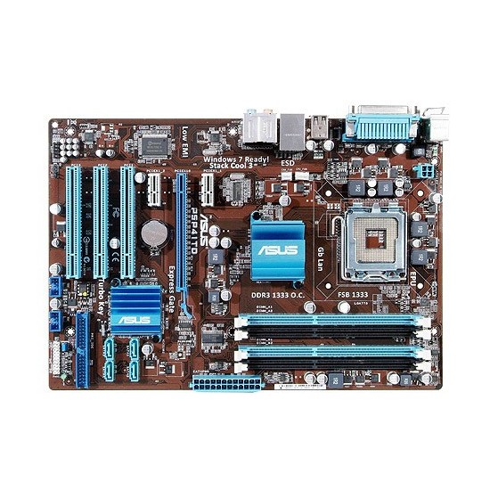 Asus p5p41td не включается