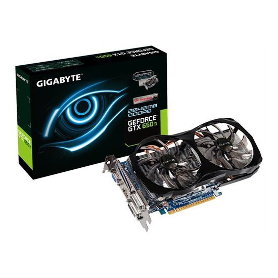 Gigabyte Nvidia GeForce GTX 650 Ti 2GB OC 128Bit GDDR5 (DX11) PCI-E 3.0 Ekran Kartı (GV-N65TOC-2GI)