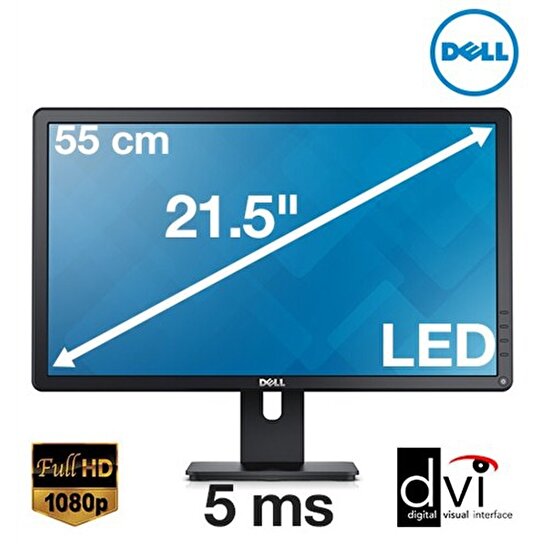 Dell E2214H 21.5" 5ms (Analog+DVI) Full HD Led Monitör