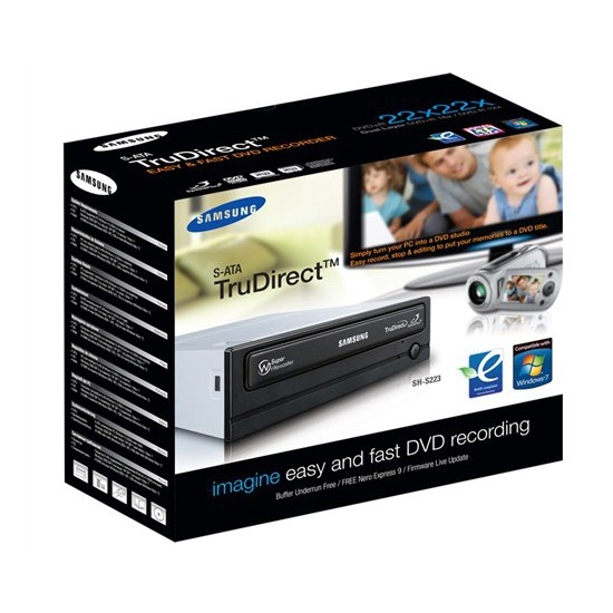 Samsung SHS223C 22X Sata Dvd Yazıcı Siyah Kutulu Fiyatı