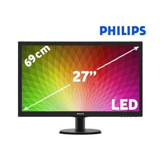 Philips 233v5l изображение скачет