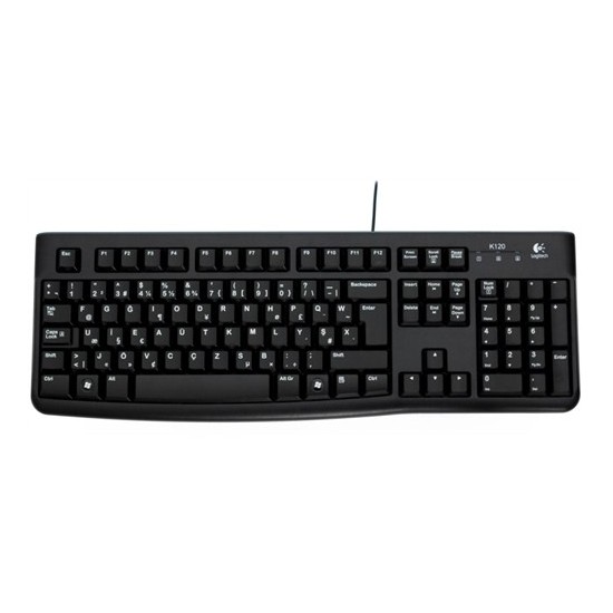 Logitech Logitech® Kablolu F Klavye K120 (920-004163)