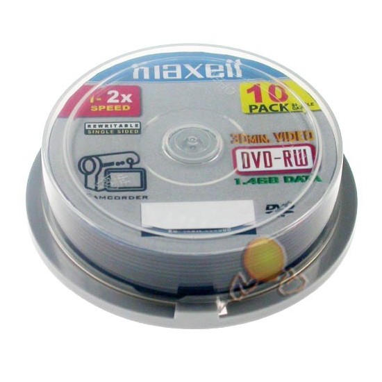 Maxell Mini DVDRw Camcorder 30MIN 10'LU Cakebox Fiyatı