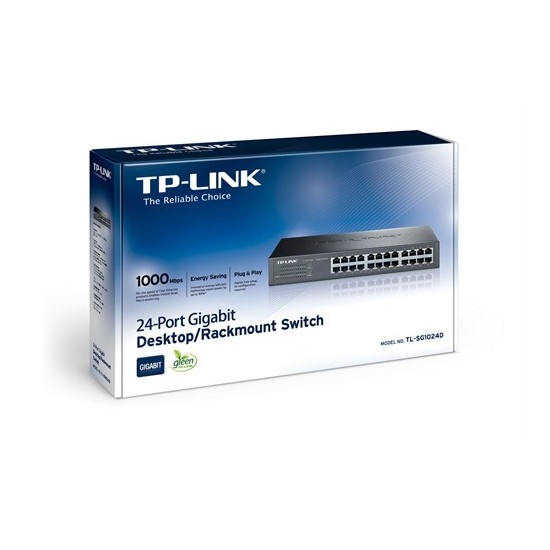TP-LINK TL-SG1024D, 24-Port 10/100/1000Mbps Tak ve Kullan % Fiyatı