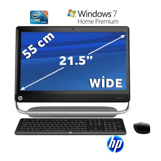 Hp touchsmart 7320 pc как включить