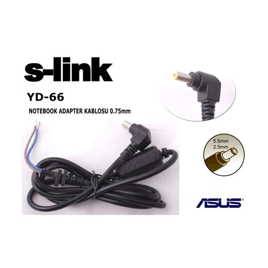 S-Link Yd-66 0.75Mm (5,5*2,5) Notebook Adaptör Kablo