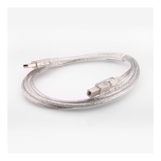 S-link SL-U2015 Usb2.0 1.5m Şeffaf Yazıcı Kablosu