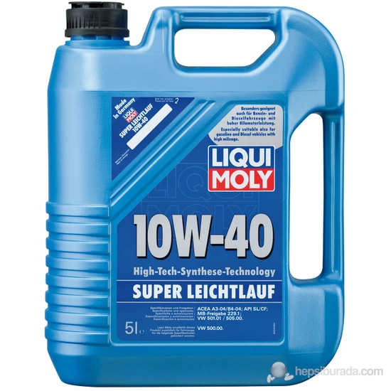 Liqui Moly Super Leichtlauf 10W-40 5 Litre Motor Yağı ( Üretim Yılı: 2022 )