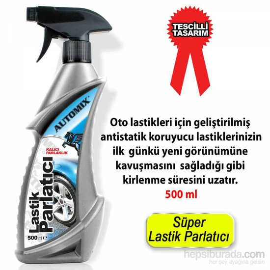 Automix Süper Lastik Parlatıcı 500 Ml