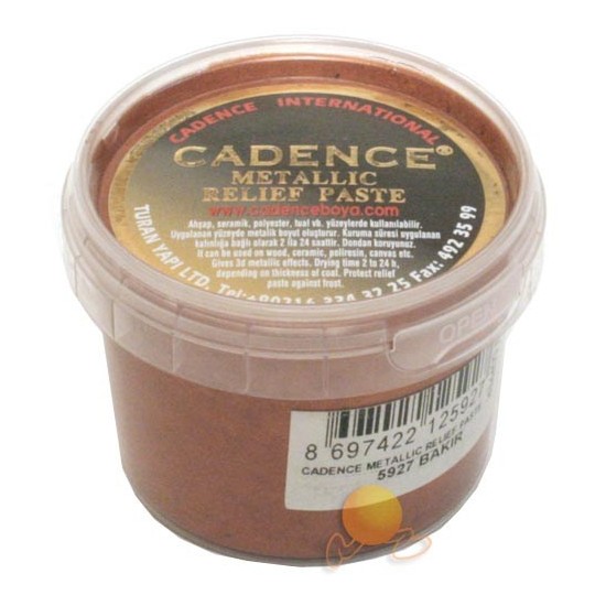 Cadence Metalik Rölyef Pasta 120 ml. Fiyatı Taksit Seçenekleri