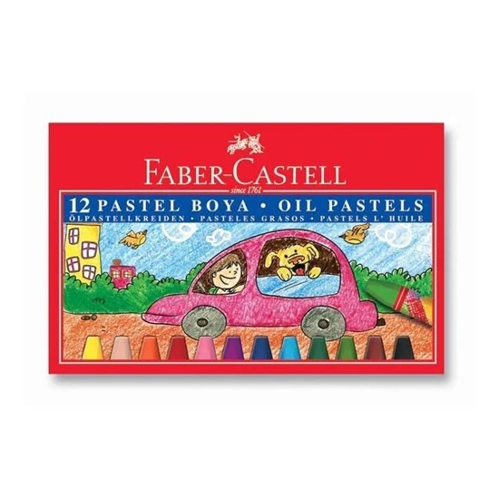Faber-Castell Pastel Boya 12 Renk