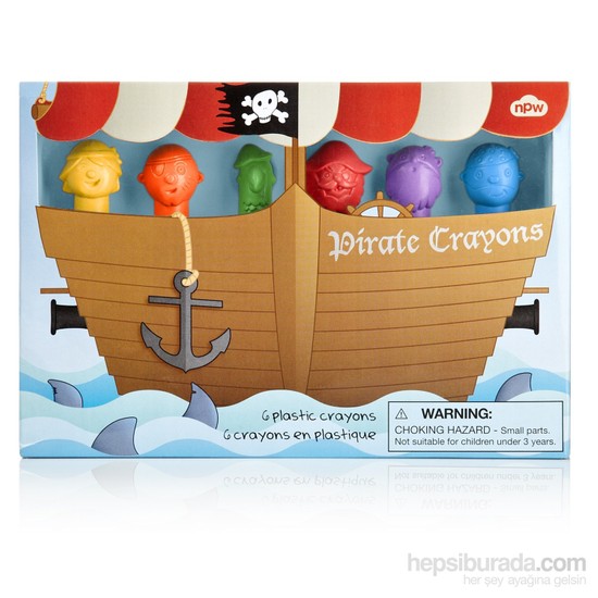 Npw Crayon Pastel Boya Seti Pırate Crayons Fiyatı