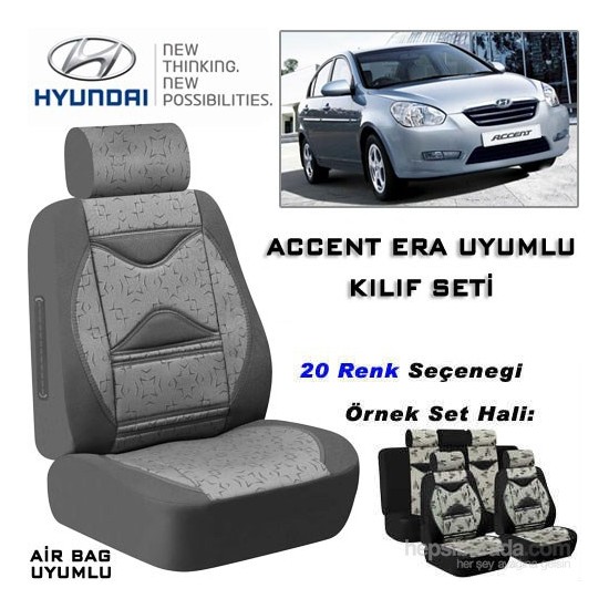 Hyundai Accent Era Koltuk Kılıfı Seti Air Bagli Fiyatı