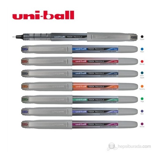 Uniball Vision Needle Fine İğne Uçlu Roller Kalem 0,7 2'li Fiyatı