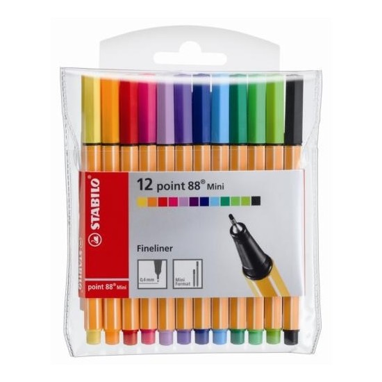 Stabilo point 88 Mini 12'li Paket