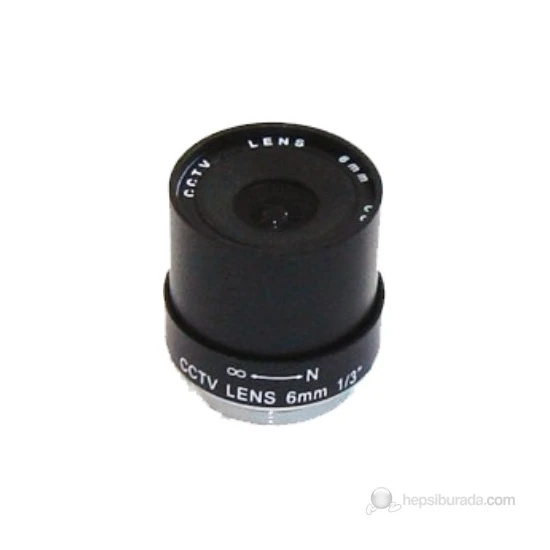 3MK-FL6 Sabit İris 6mm CCTV Lens