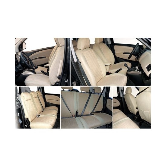 Z tech Hyundai i20 Krem (Bej) renk araca özel oto koltuk Fiyatı