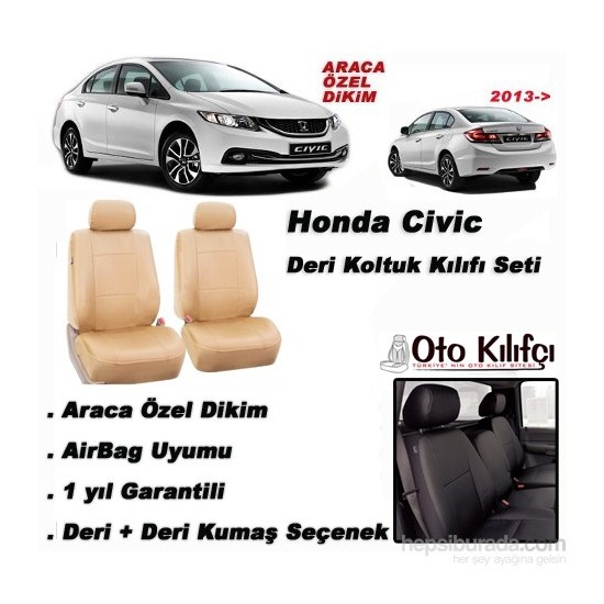Honda Civic Deri Koltuk Kılıfı Civic Koltuk Kılıfı Deri Fiyatı