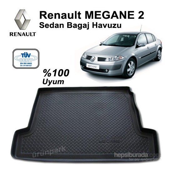 Renault Megane 2 Sedan Bagaj Havuzu Megane 2 Paspas