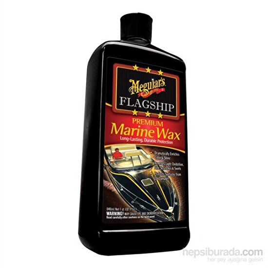Meguiar's Flagship Premium Marine Wax Boya Koruyucu Sıvı Wax 946 ML. 85M6332