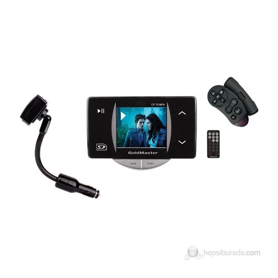 Goldmaster CF78 MP4 FM Transmitter Fiyatı Taksit Seçenekleri