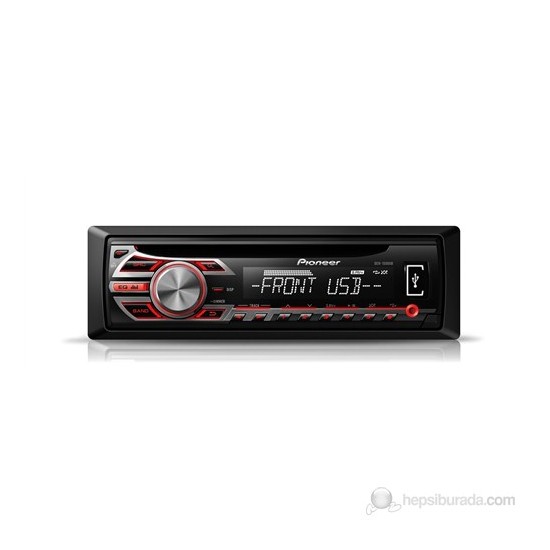 Pioneer DEH-1500UB Ön USB/Aux Girişli CD/MP3/WMA/WAV Çalarlı Oto Teyp