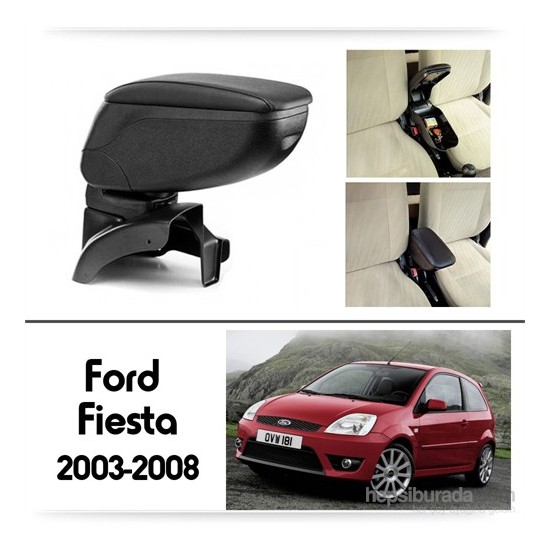 Schwer Ford Fiesta 20032008 Koltuk Arası SİYAH Kol Dayama Fiyatı