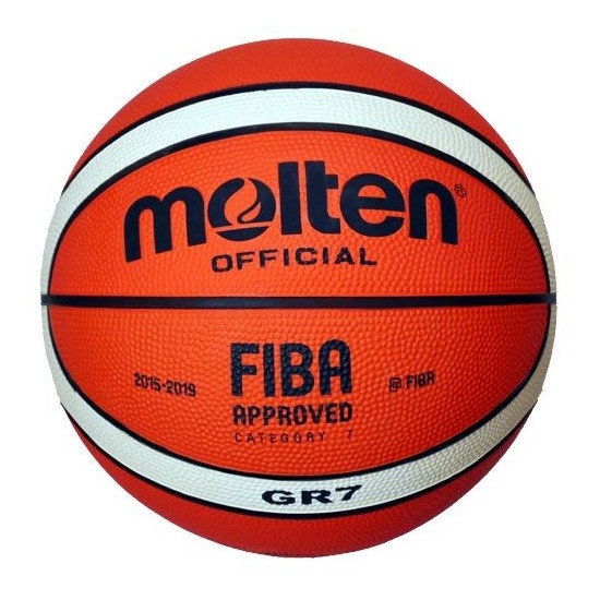Molten Kahverengi Basketbol Topu Bgr7-Oı indoor Outdoor Top Kaucuk Fiba