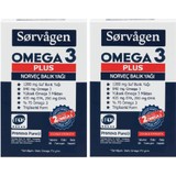 Sorvagen Omega 3 Plus 1200 Mg Norveç Balık Yağı 2 Adet